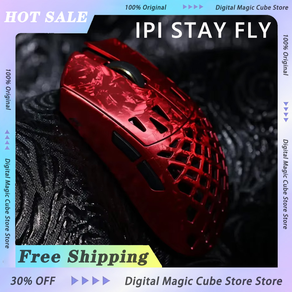 Esports Gaming Mouse Wireless - IPI STAY FLY Dual 8K PAW3950