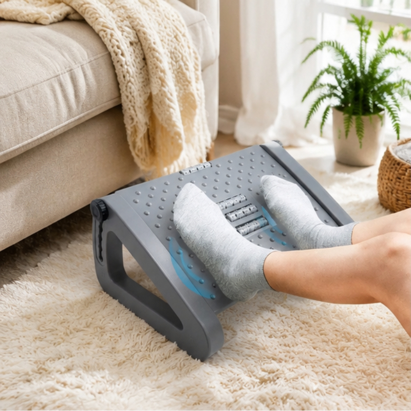 Footrest Under Desk - Ergonomic Foot Rest for Under Desk,