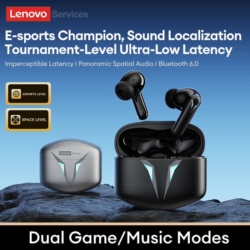 Esports Gaming Mobile - Lenovo GT102 Wireless E-sports Headset TWS
