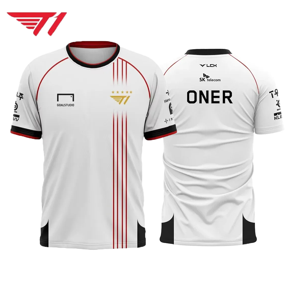 Faker Jersey T1 Team Champion  - Esports Gaming T Shirt reseña y precio