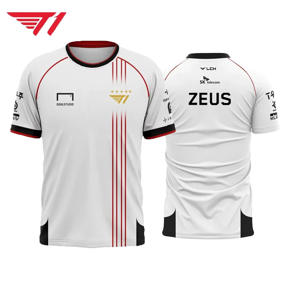 Faker Jersey T1 Team Champion  - Esports Gaming T Shirt reseña y precio