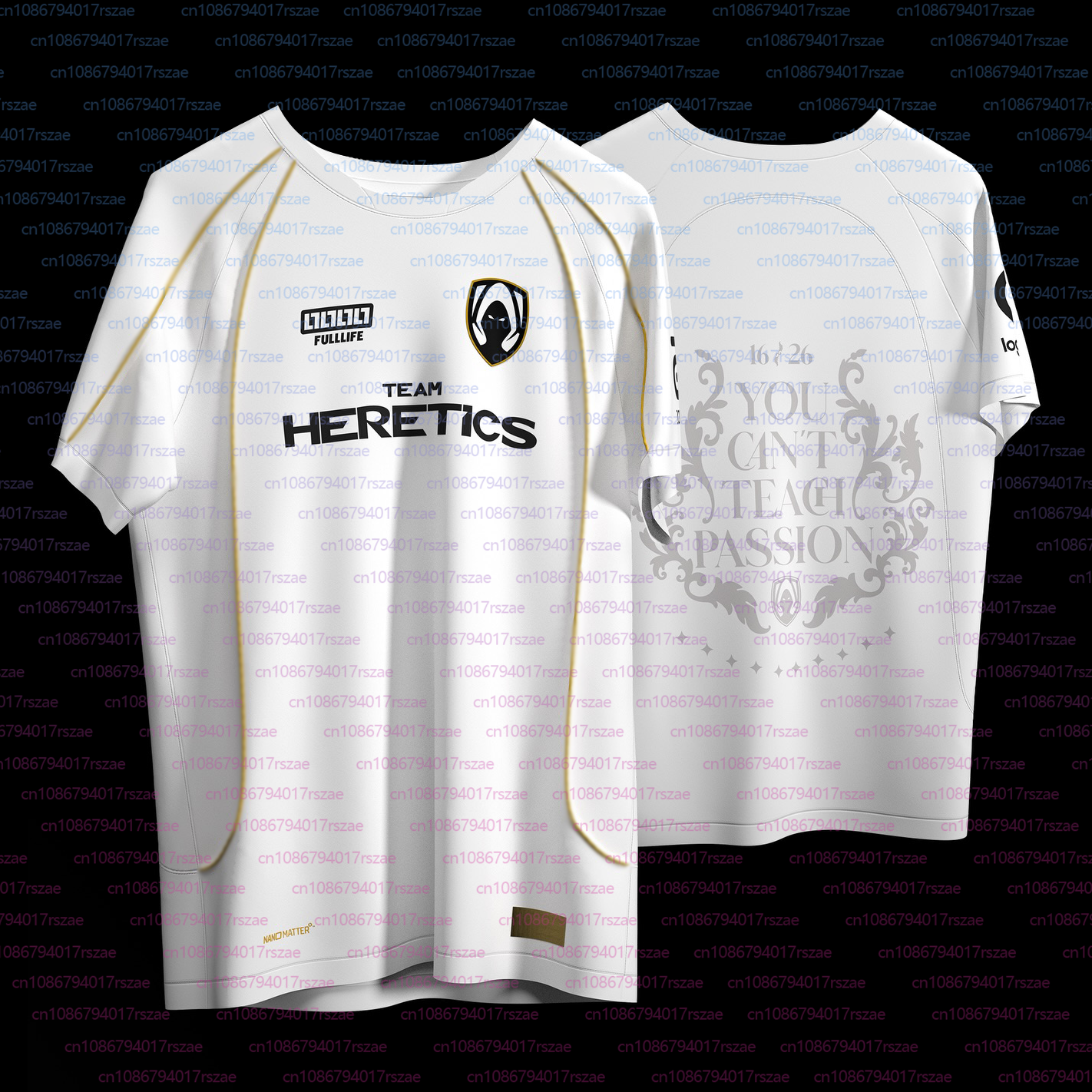 New 2026 Uniform Team Heretics - Esports Gaming T Shirt reseña y precio