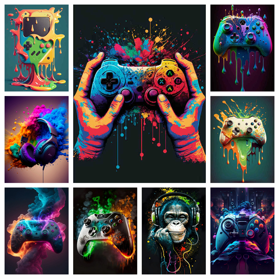 Diamond Painting Cool Gaming C - Esports Gaming Pcs reseña y precio