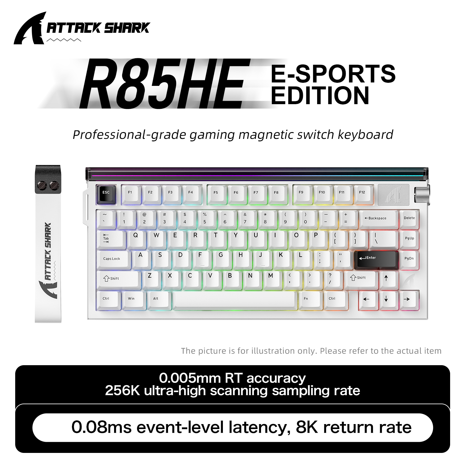 ATTACK SHARK R85HE R85 Custom  - Esports Gaming Uk reseña y precio