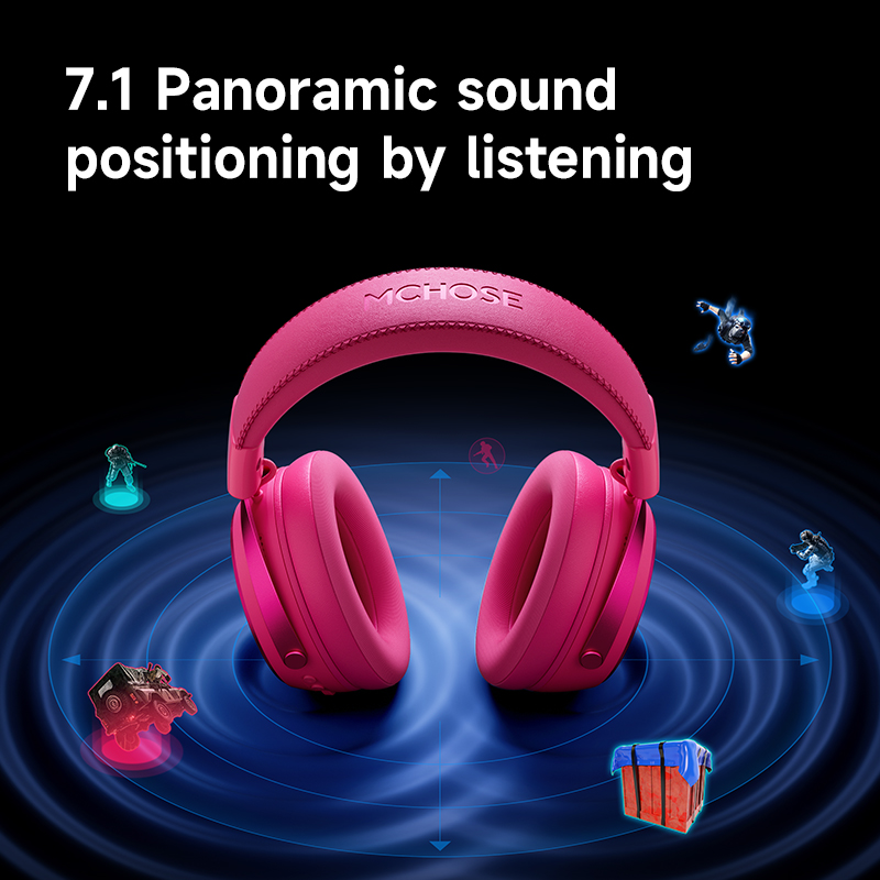 MCHOSE X9 Wireless Gaming Head - Esports Gaming Headset reseña y precio