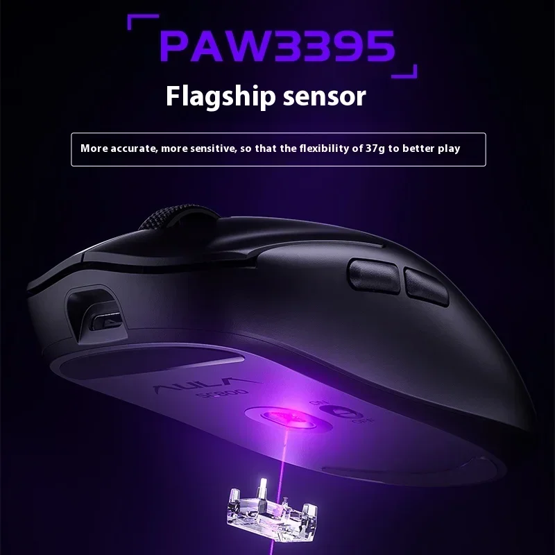 AULA SC800 Gaming Mouse Paw339 - Esports Gaming Mouse Wireless reseña y precio