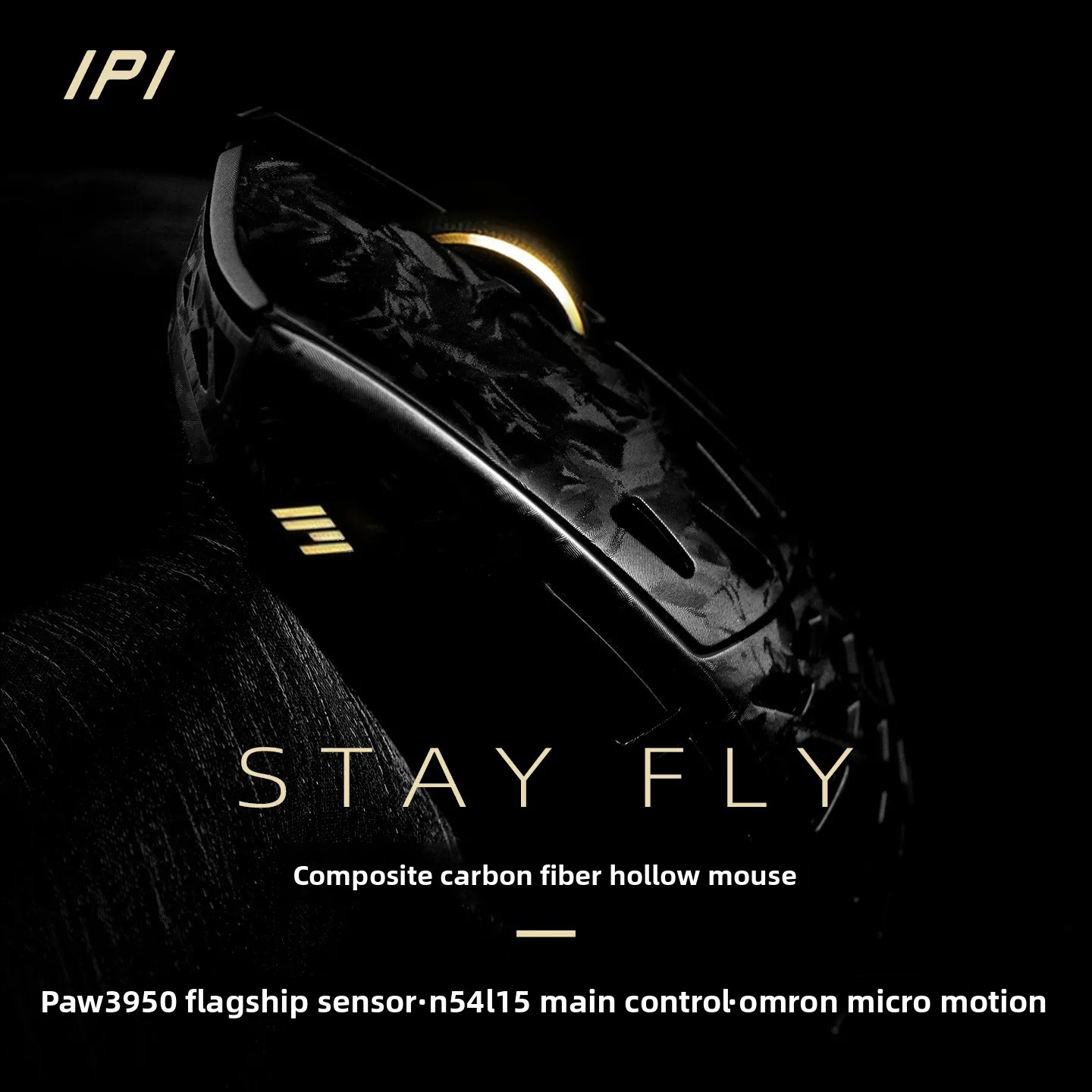 IPI STAY FLY Dual 8K PAW3950 M - Esports Gaming Mouse Wireless reseña y precio
