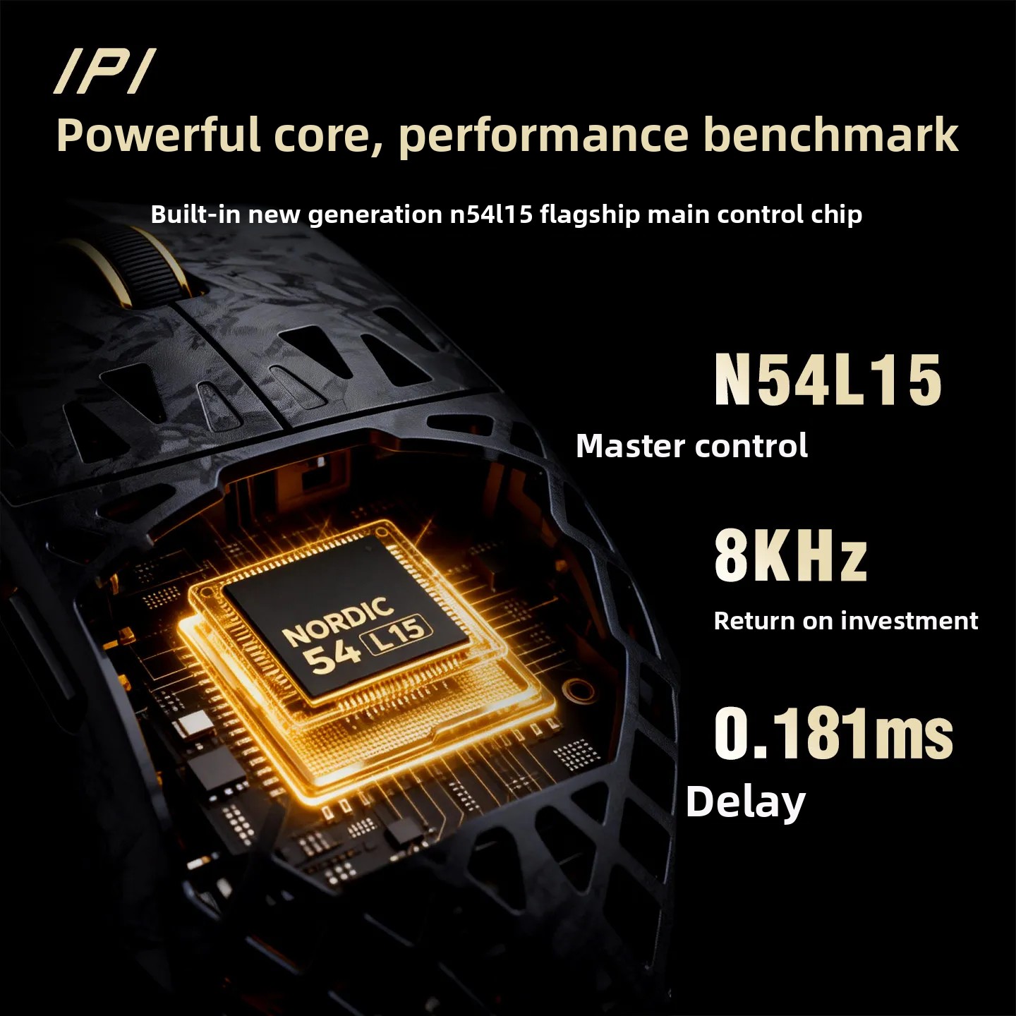 IPI STAY FLY Dual 8K PAW3950 M - Esports Gaming Mouse Wireless reseña y precio