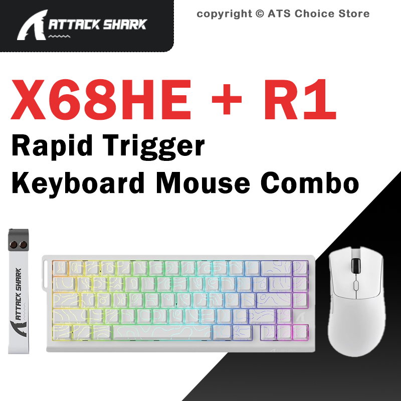 ATTACK SHARK X68 HE Magnetic K - Esports Gaming Uk reseña y precio