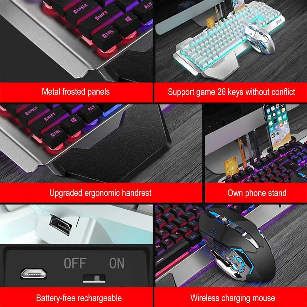 K680 Rechargeable 2.4G wireles - Esports Gaming Mouse Wireless reseña y precio