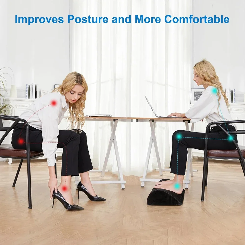 Comfort Foot Rest Under Desk A - Footrest Under Desk reseña y precio