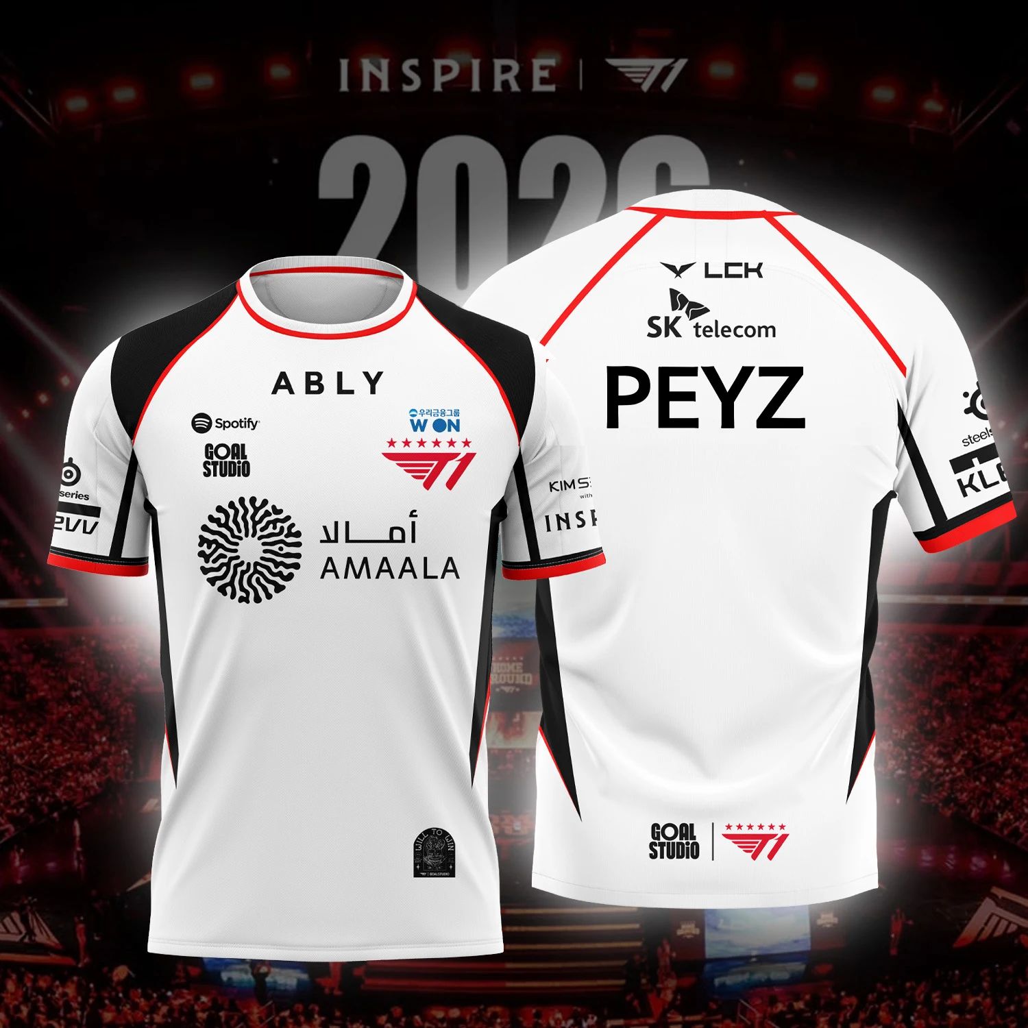 2026 NEW T1 ESPORTS TEAM JERSE - Esports Gaming Team reseña y precio