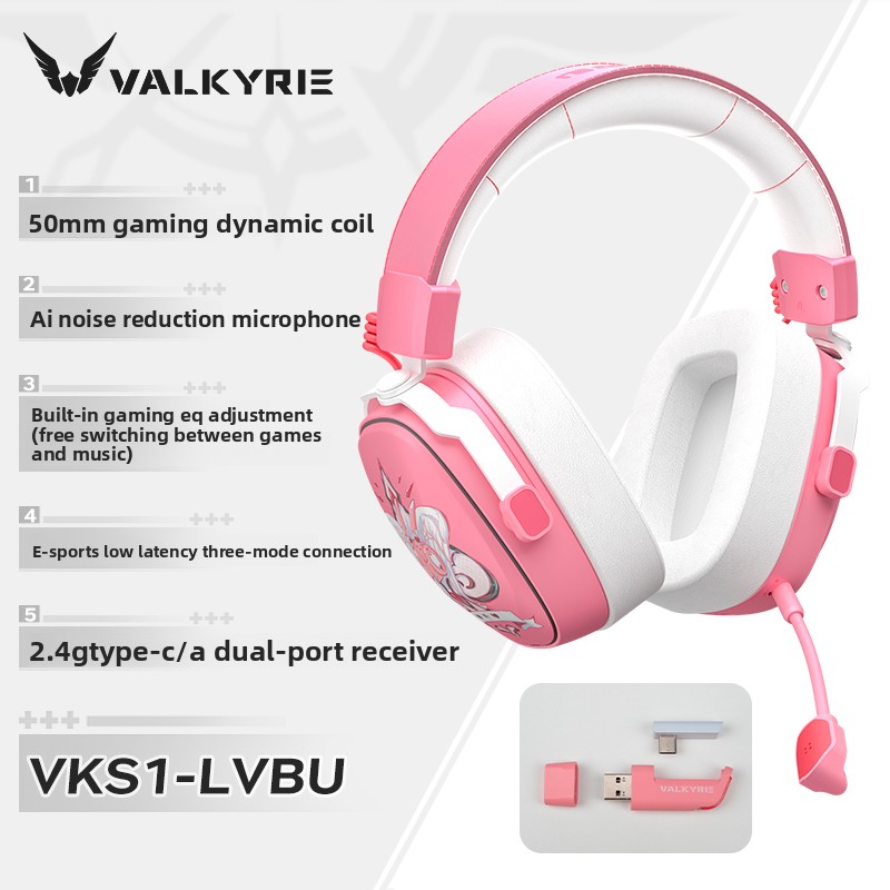VALKYRIE VKS1 Gaming Headphone - Esports Gaming Mobile reseña y precio