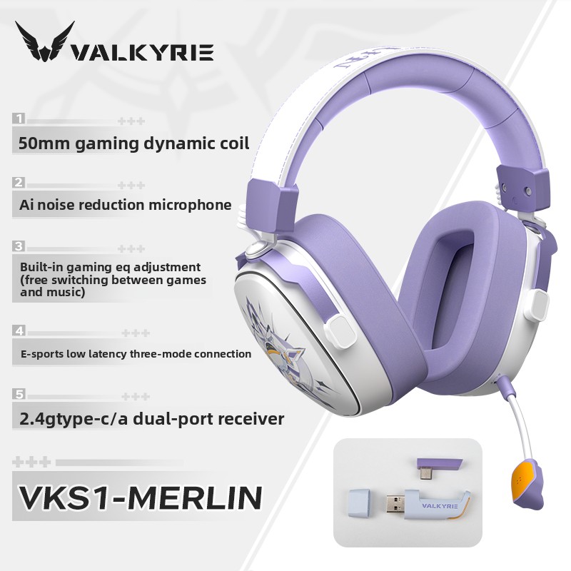 VALKYRIE VKS1 Gaming Headphone - Esports Gaming Mobile reseña y precio