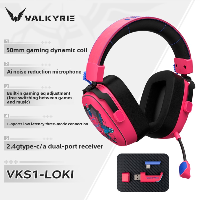 VALKYRIE VKS1 Gaming Headphone - Esports Gaming Mobile reseña y precio