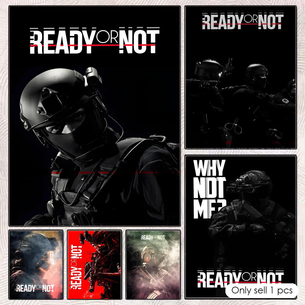 R-Ready or N-NotS Poster HD Wa - Esports Or Gaming reseña y precio