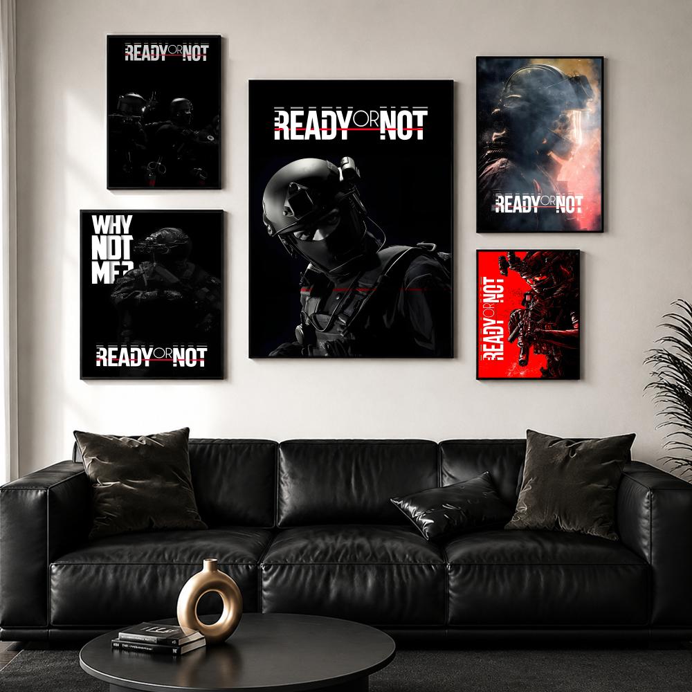 R-Ready or N-NotS Poster HD Wa - Esports Or Gaming reseña y precio
