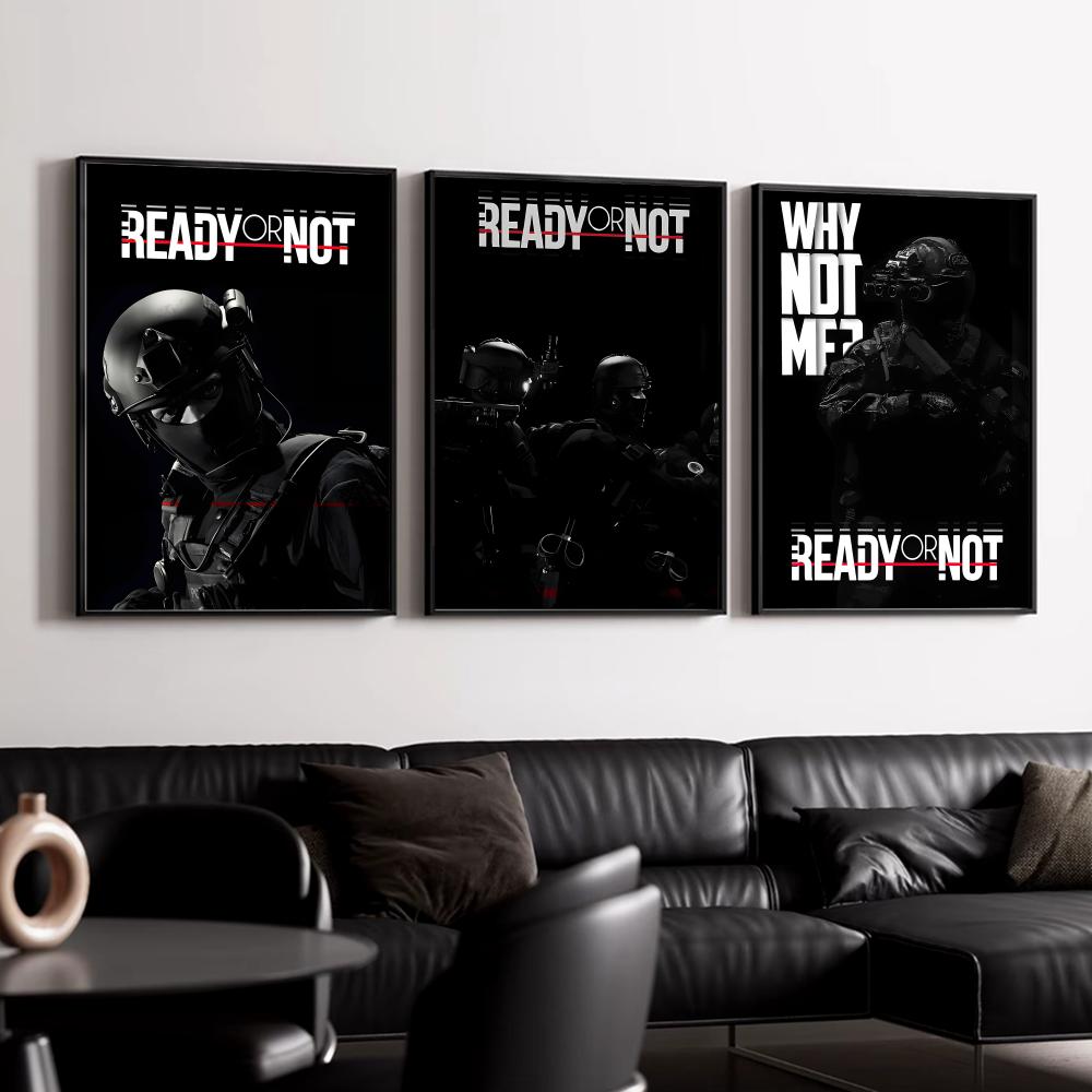 R-Ready or N-NotS Poster HD Wa - Esports Or Gaming reseña y precio