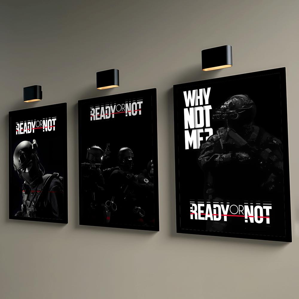 R-Ready or N-NotS Poster HD Wa - Esports Or Gaming reseña y precio