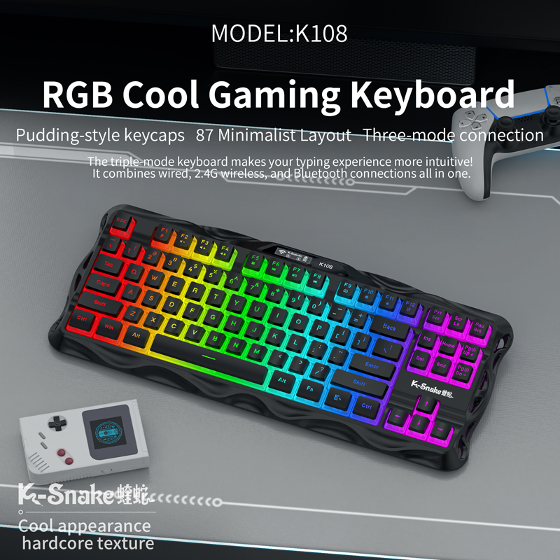 ksnake K108 Bluetooth wireless - Esports Gaming Uk reseña y precio