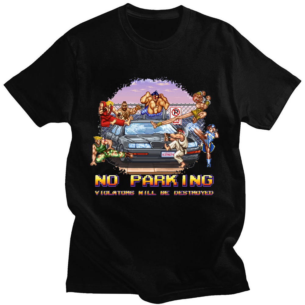 No Parking Violators Will Be D - Esports Gaming T Shirt reseña y precio
