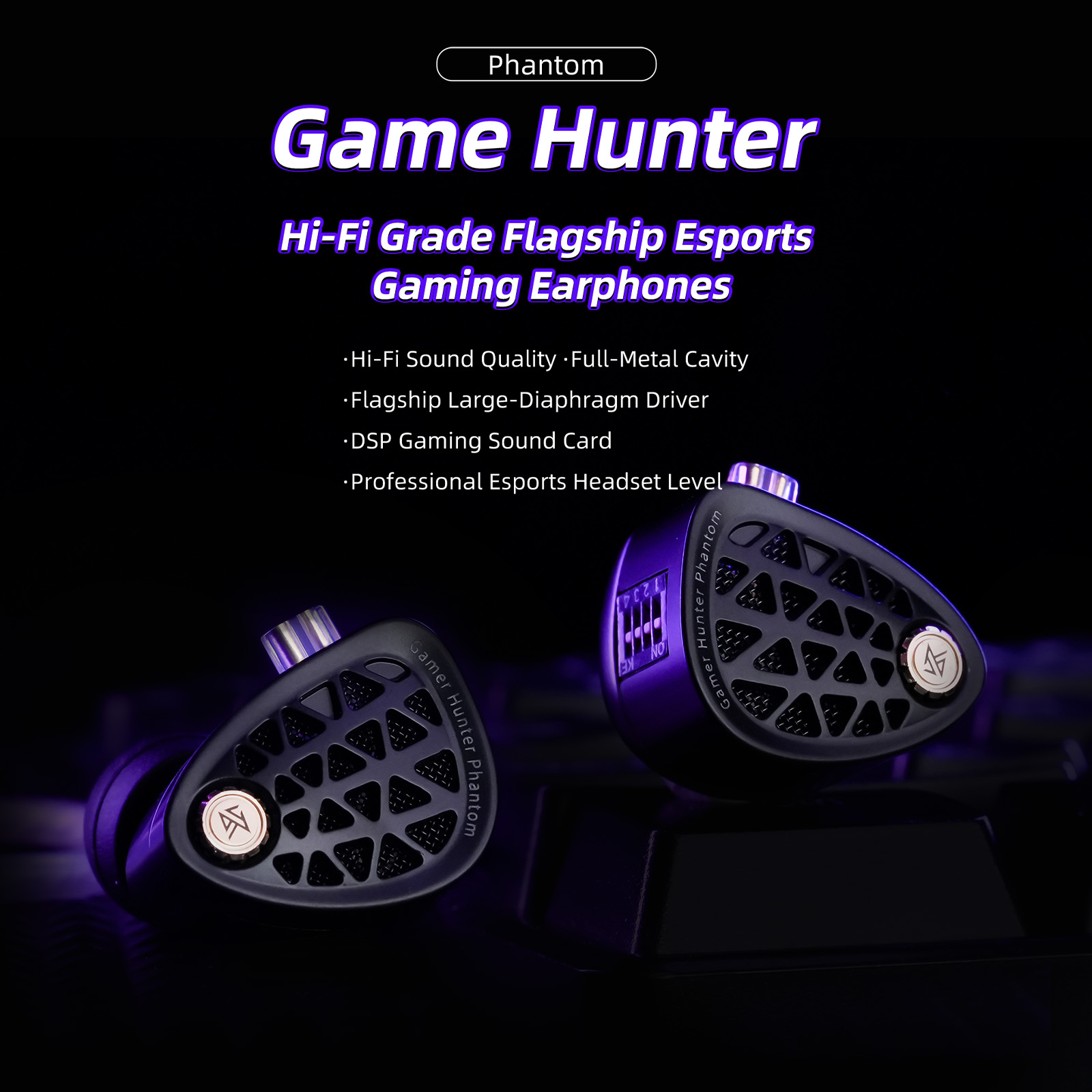 KZ Phantom HiFi Grade Flagship - Esports Gaming Headset reseña y precio