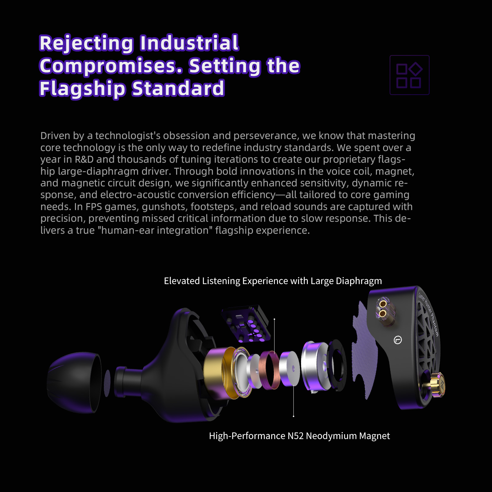 KZ Phantom HiFi Grade Flagship - Esports Gaming Headset reseña y precio