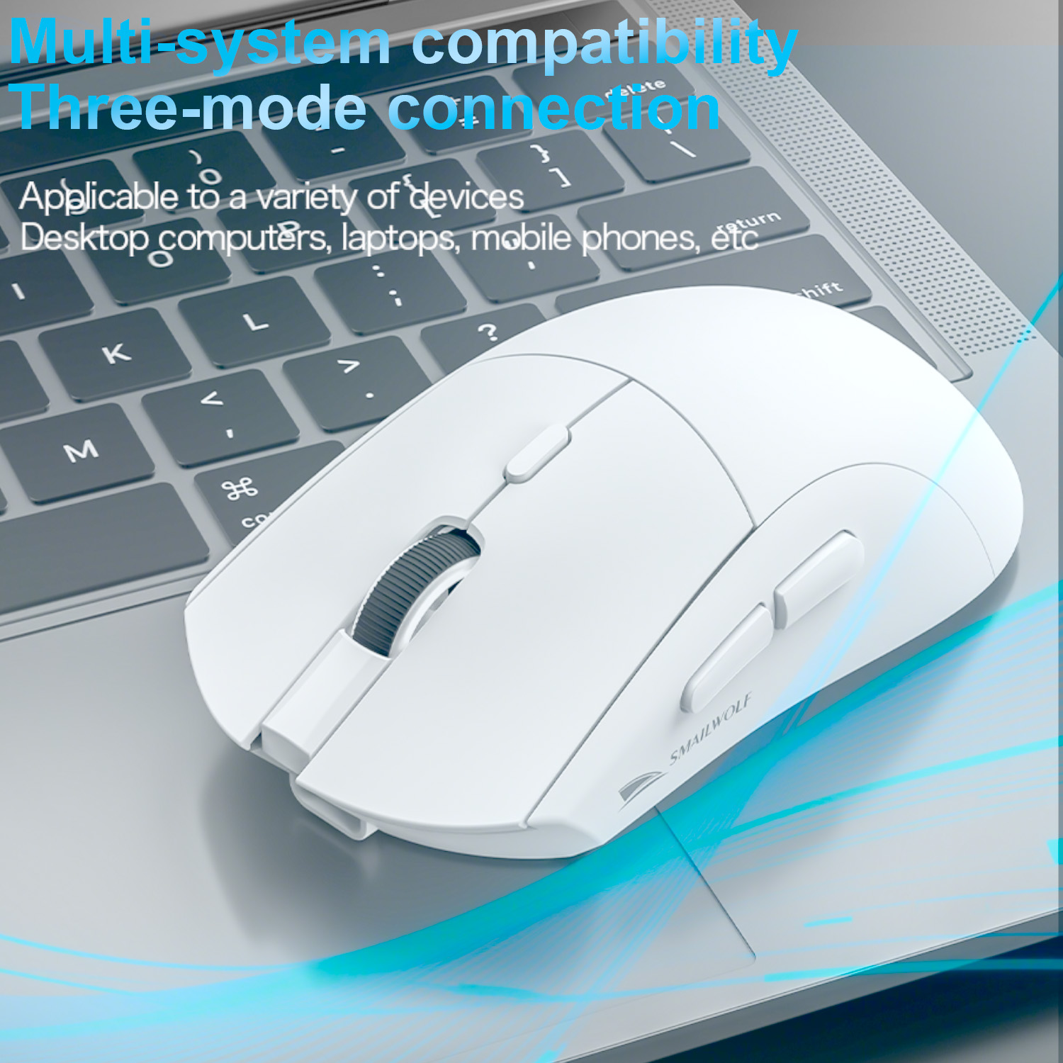 SMAILWOLF RS7 Bluetooth wirele - Esports Gaming Mouse Wireless reseña y precio