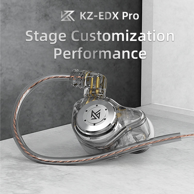 KZ EDX pro Fones de ouvido Bas - Esports Gaming Headset reseña y precio