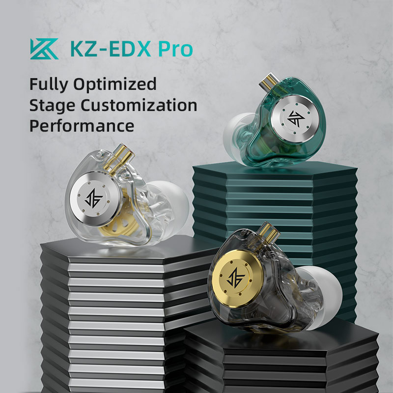 KZ EDX pro Fones de ouvido Bas - Esports Gaming Headset reseña y precio