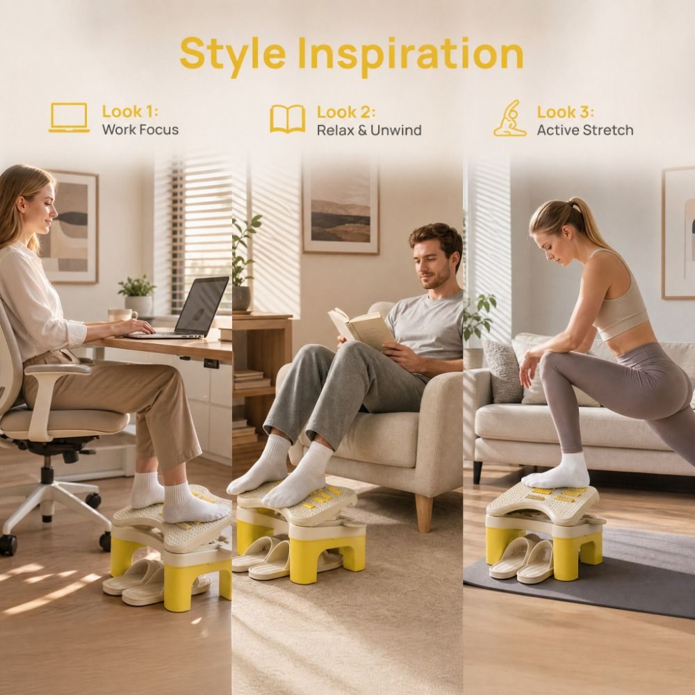 Sturdy Ergonomic Under Desk Fo - Footrest Under Desk reseña y precio