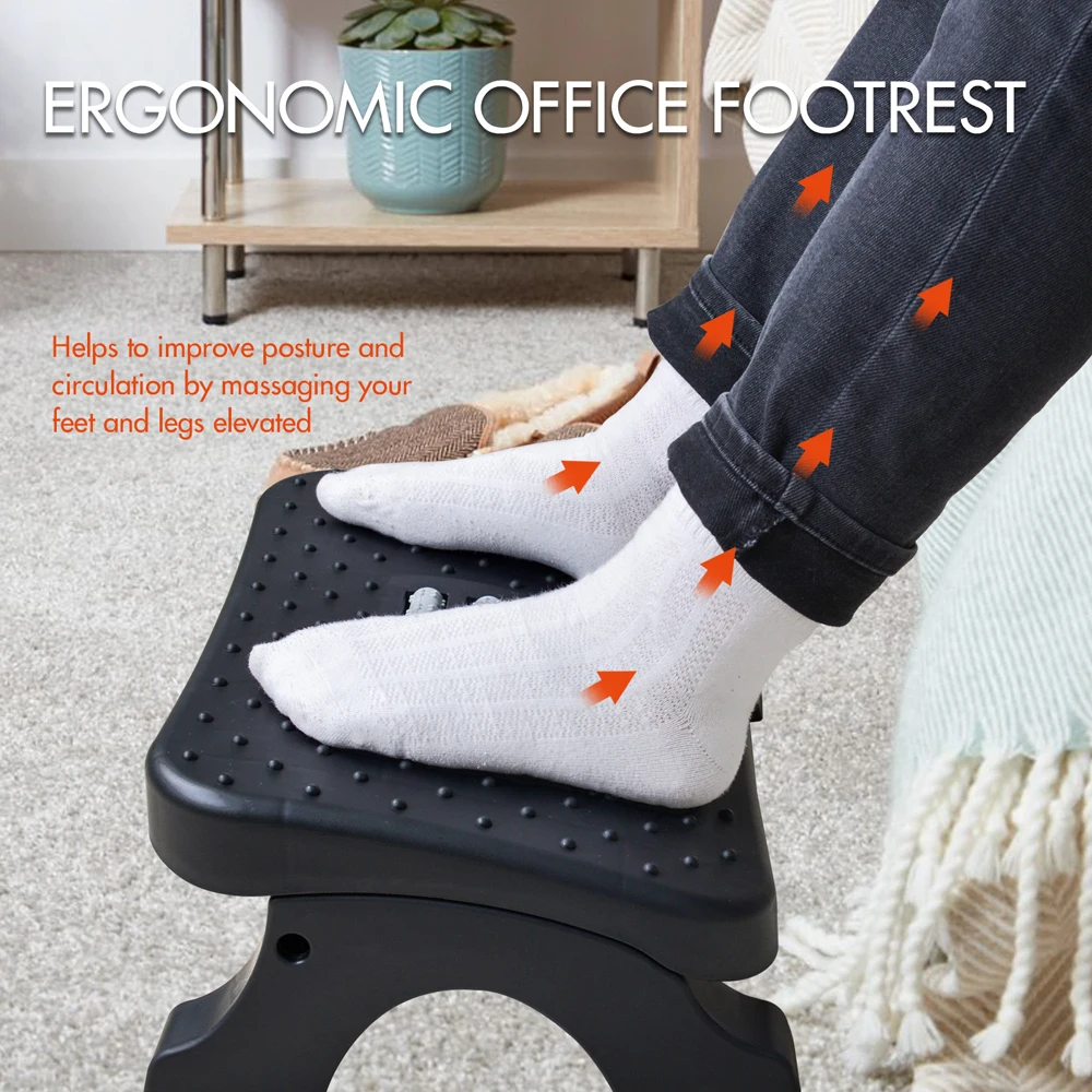 Ergonomic Under Desk Footrest  - Footrest Under Desk reseña y precio
