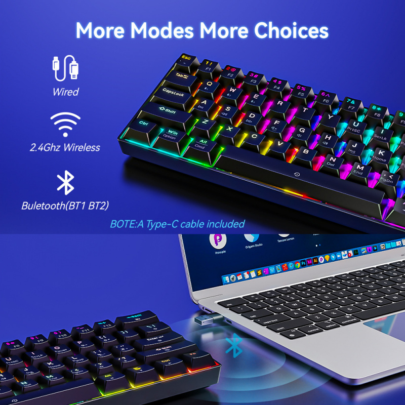 Bluetooth Three-Mode Mechanica - Esports Gaming Uk reseña y precio