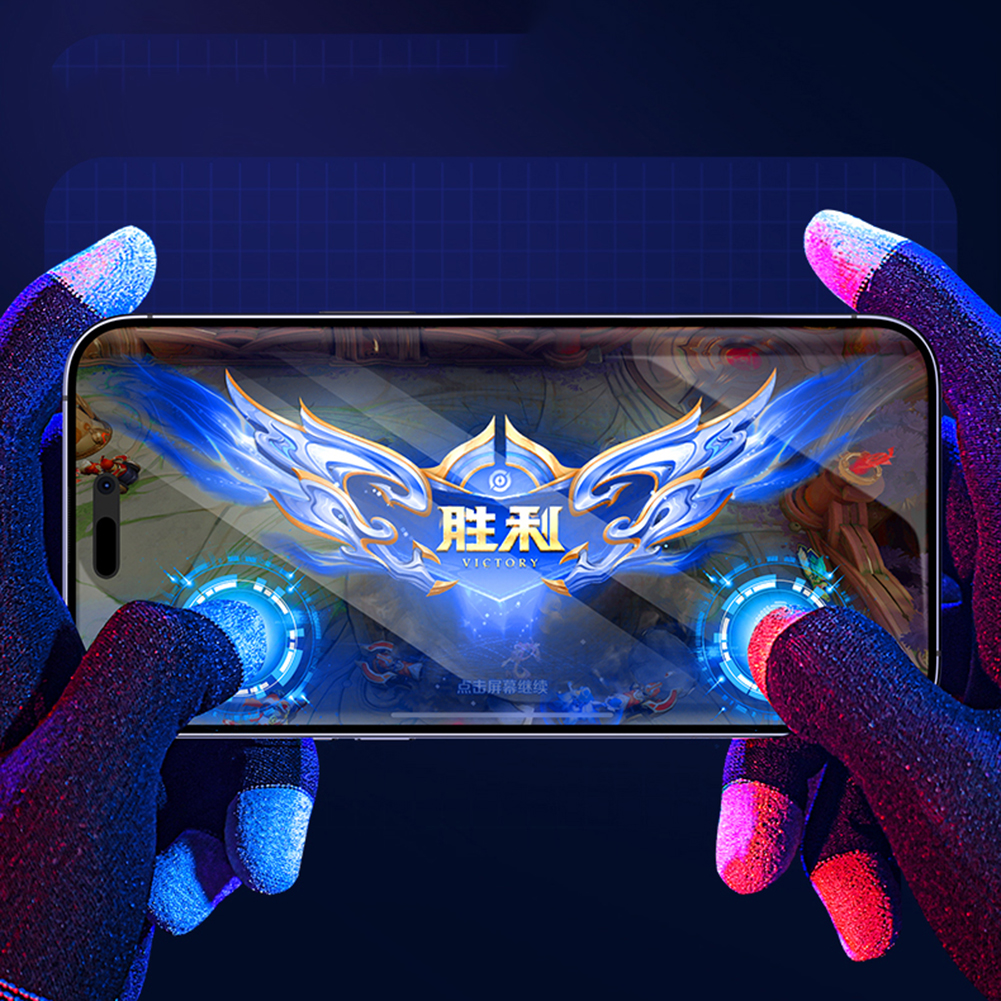 1 Pair Five-Finger Gloves High - Esports Gaming Finger Sleeve reseña y precio