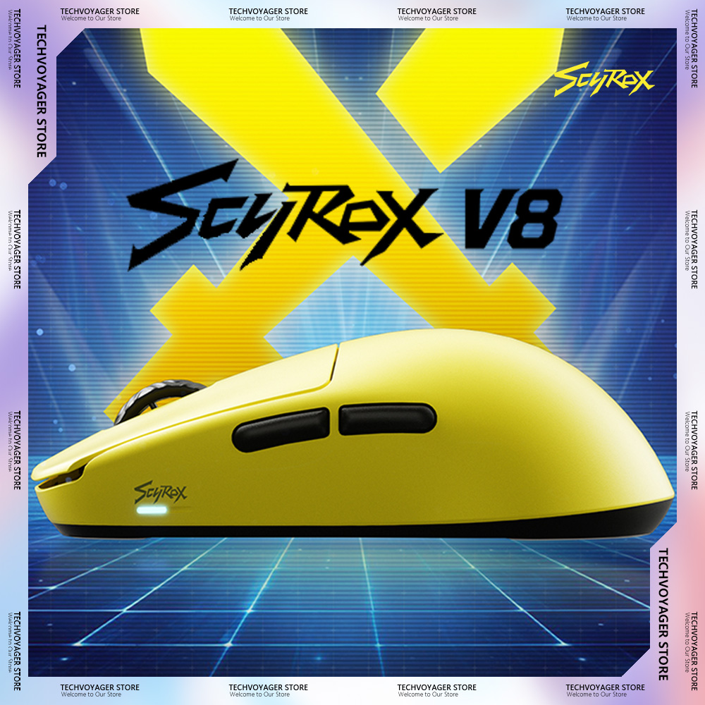 Scyrox V8 Gaming Mouse Mouse P - Esports Gaming Mouse Wireless reseña y precio