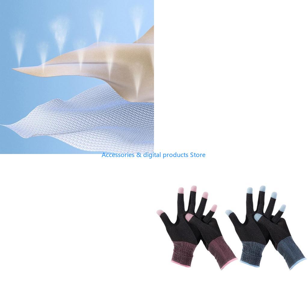77JD 1 Pair Highly Sensitive F - Esports Gaming Finger Sleeve reseña y precio