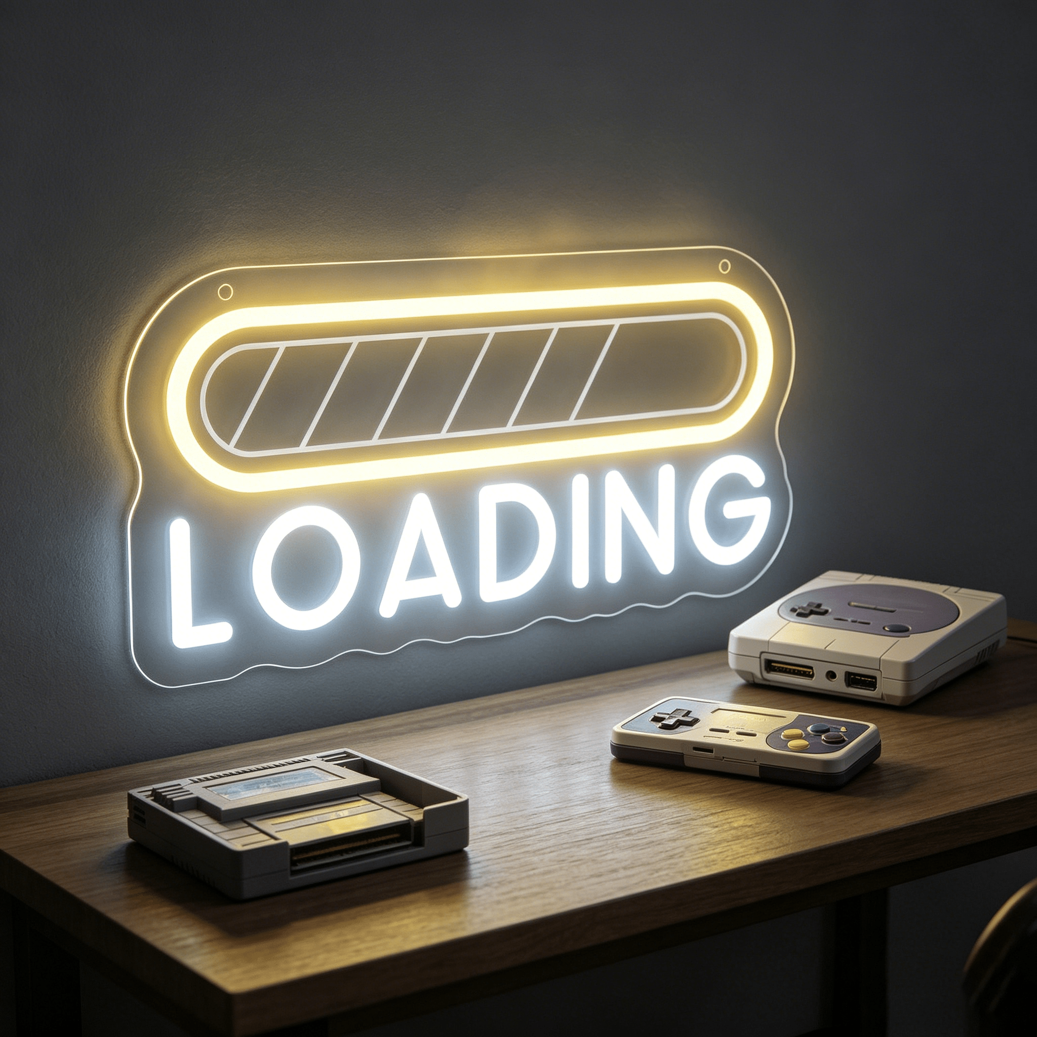 Loading Neon Sign LED USB Dimm - Esports Gaming Setup reseña y precio