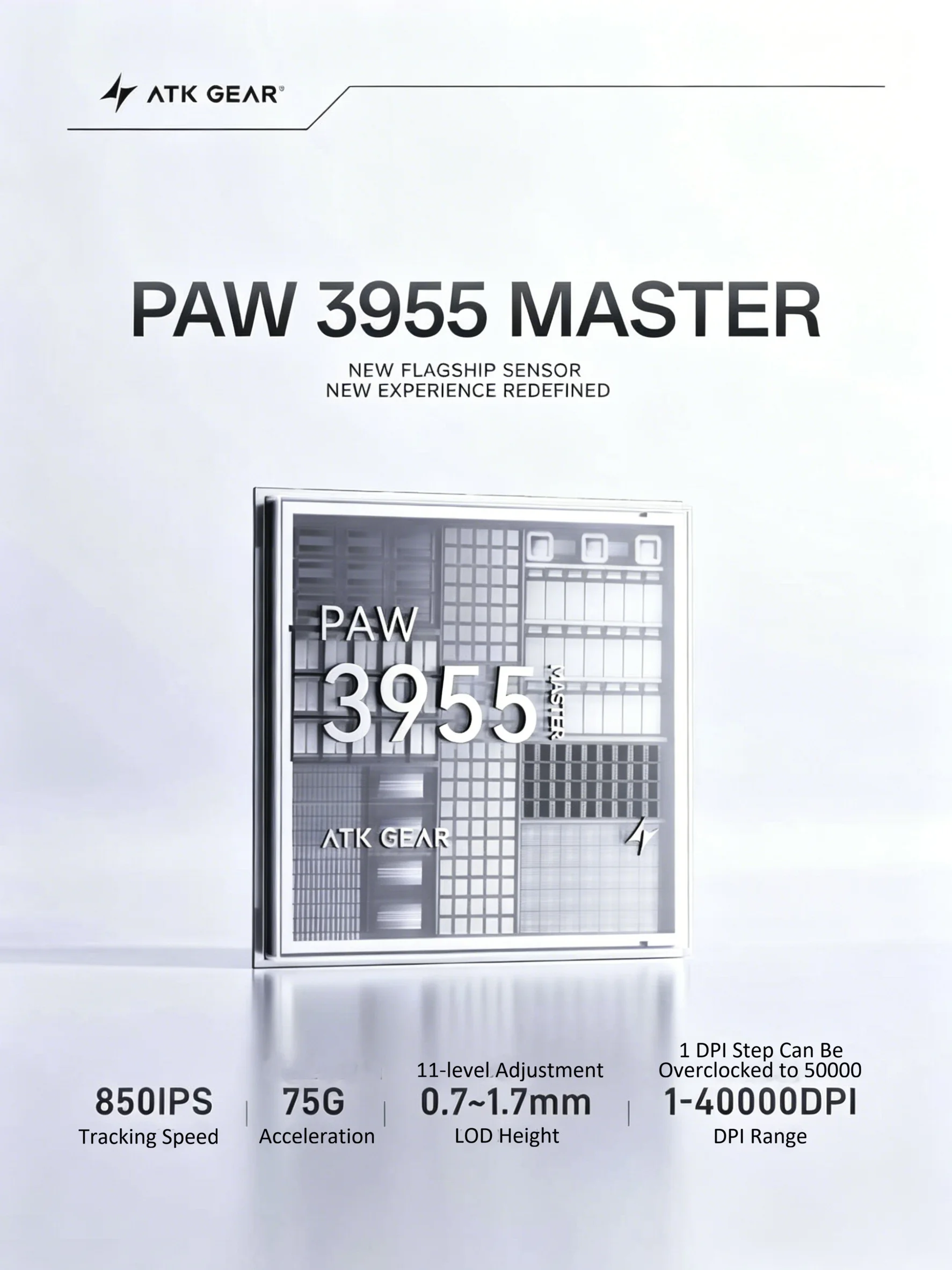 ATK A9 Mini Master Plus PAW395 - Esports Gaming Mouse Wireless reseña y precio