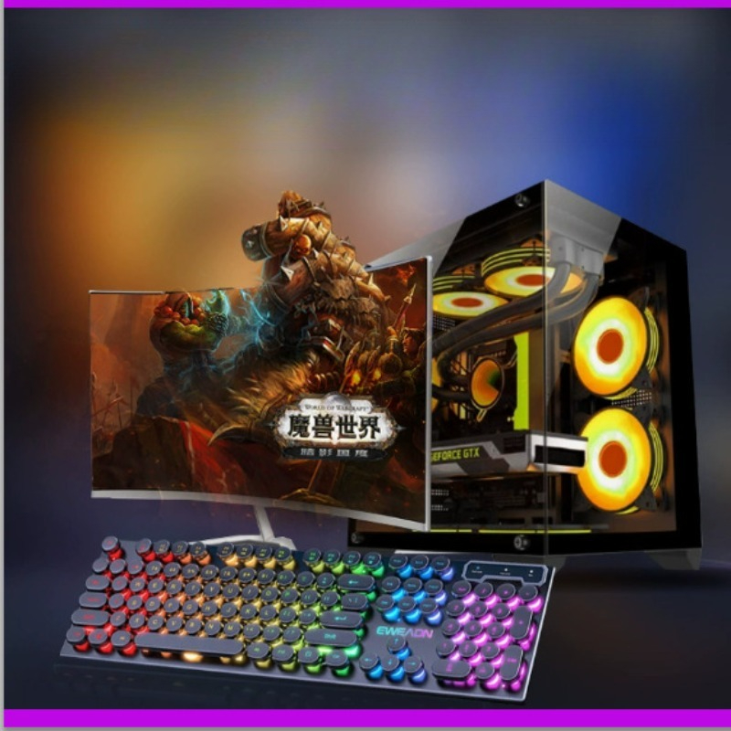 Desktop Computer Assembly Full - Esports Gaming Setup reseña y precio