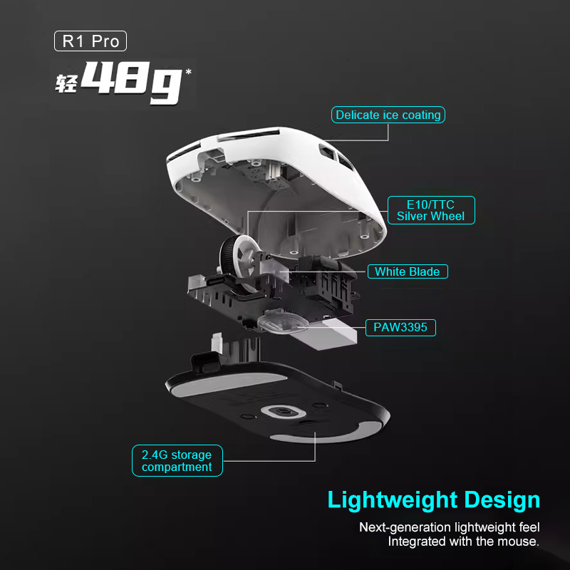 ATK VXE Dragonfly R1 Pro MAX E - Esports Gaming Mouse Wireless reseña y precio