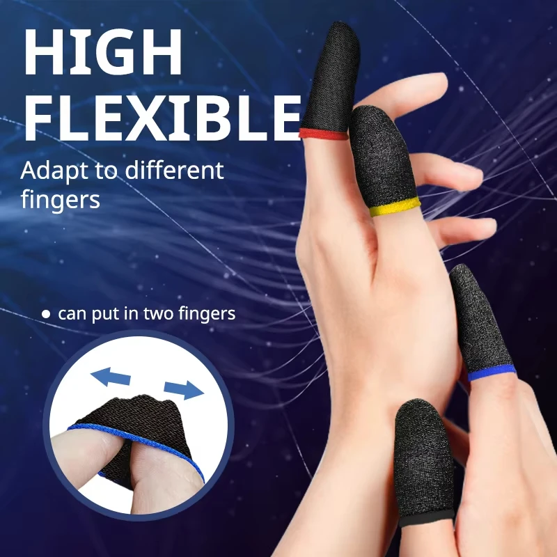 20PCS Knitted Gaming Finger Co - Esports Gaming Finger Sleeve reseña y precio