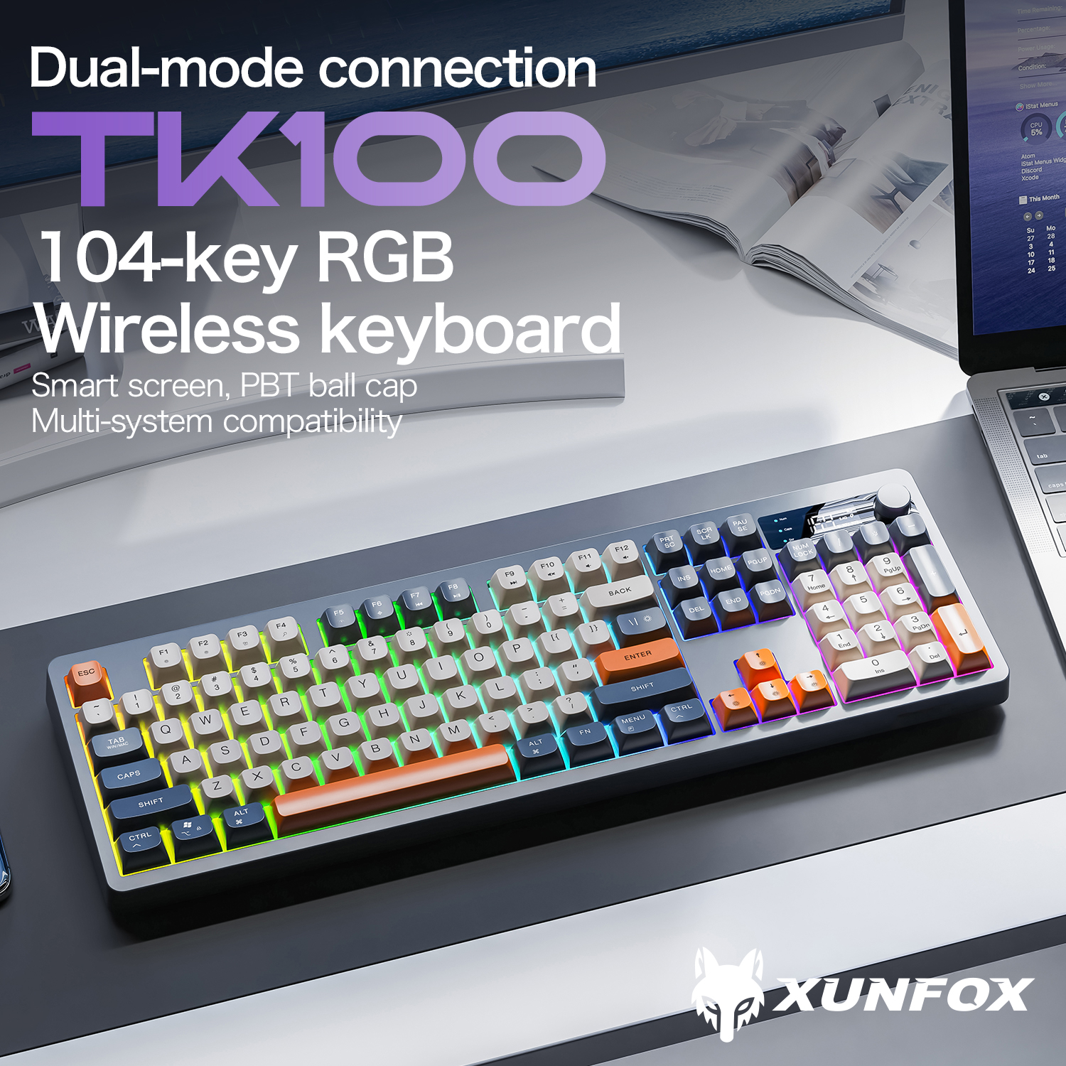 Xunfox TK100 Bluetooth wireles - Esports Gaming Uk reseña y precio