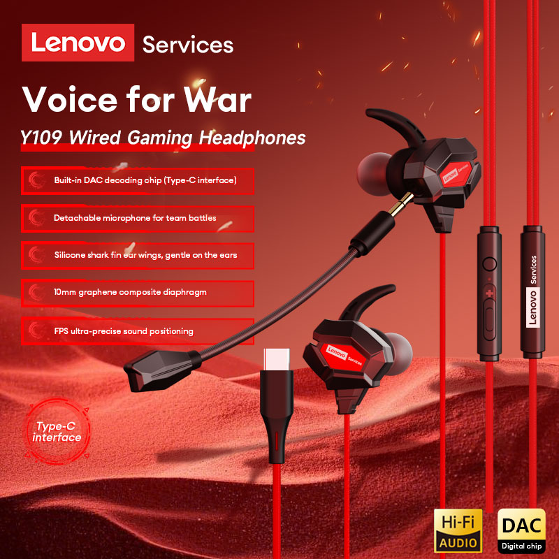 Lenovo Y109 Wired Gaming Heads - Esports Gaming Headset reseña y precio