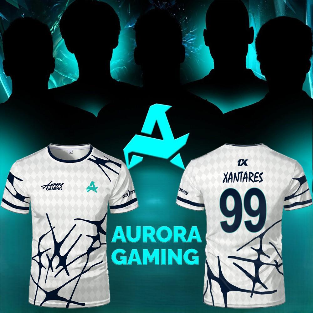 Esports Team Aurora Gaming Jer - Esports Gaming T Shirt reseña y precio