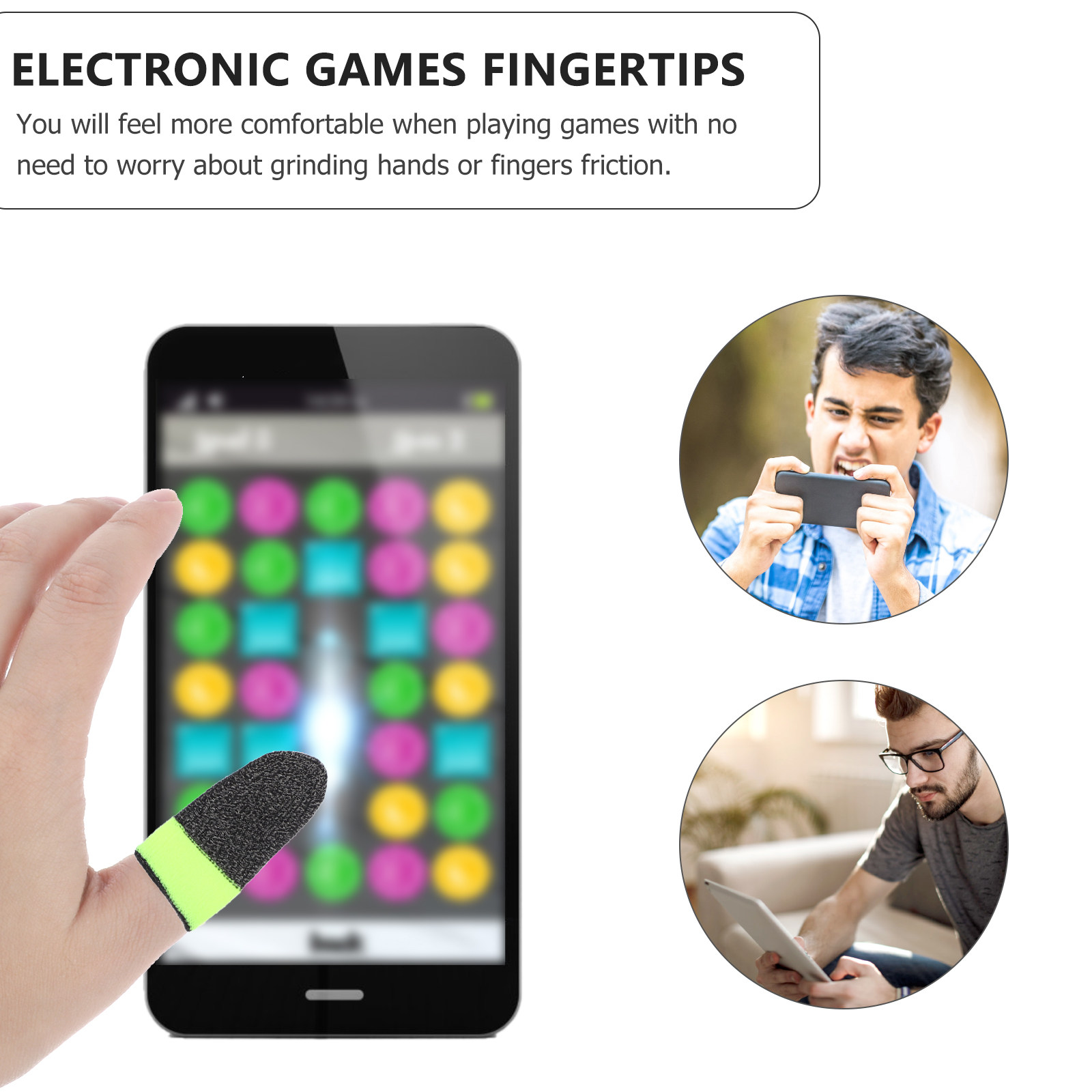 4Pairs Gaming Finger Sleeve Pr - Esports Gaming Mobile reseña y precio
