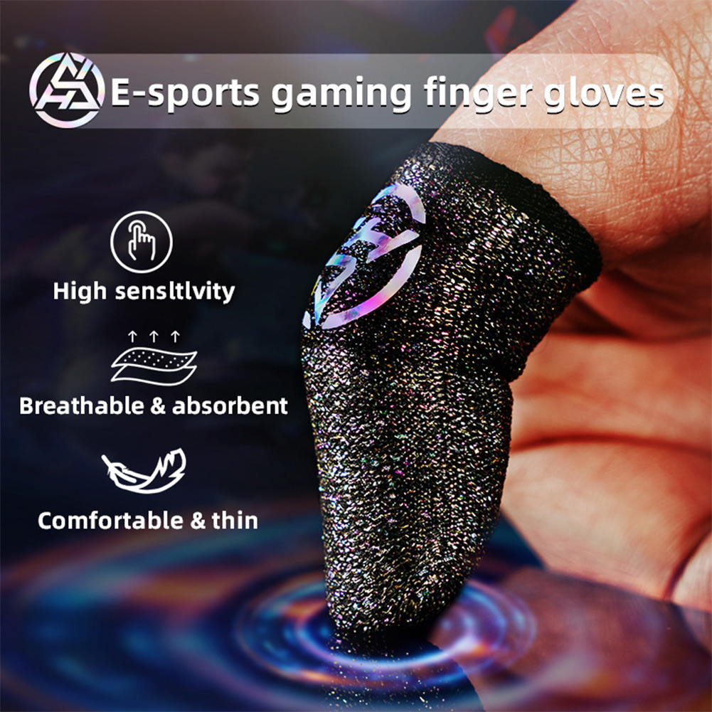 Gaming Thumb Sleeves Silver Fi - Esports Gaming Finger Sleeve reseña y precio