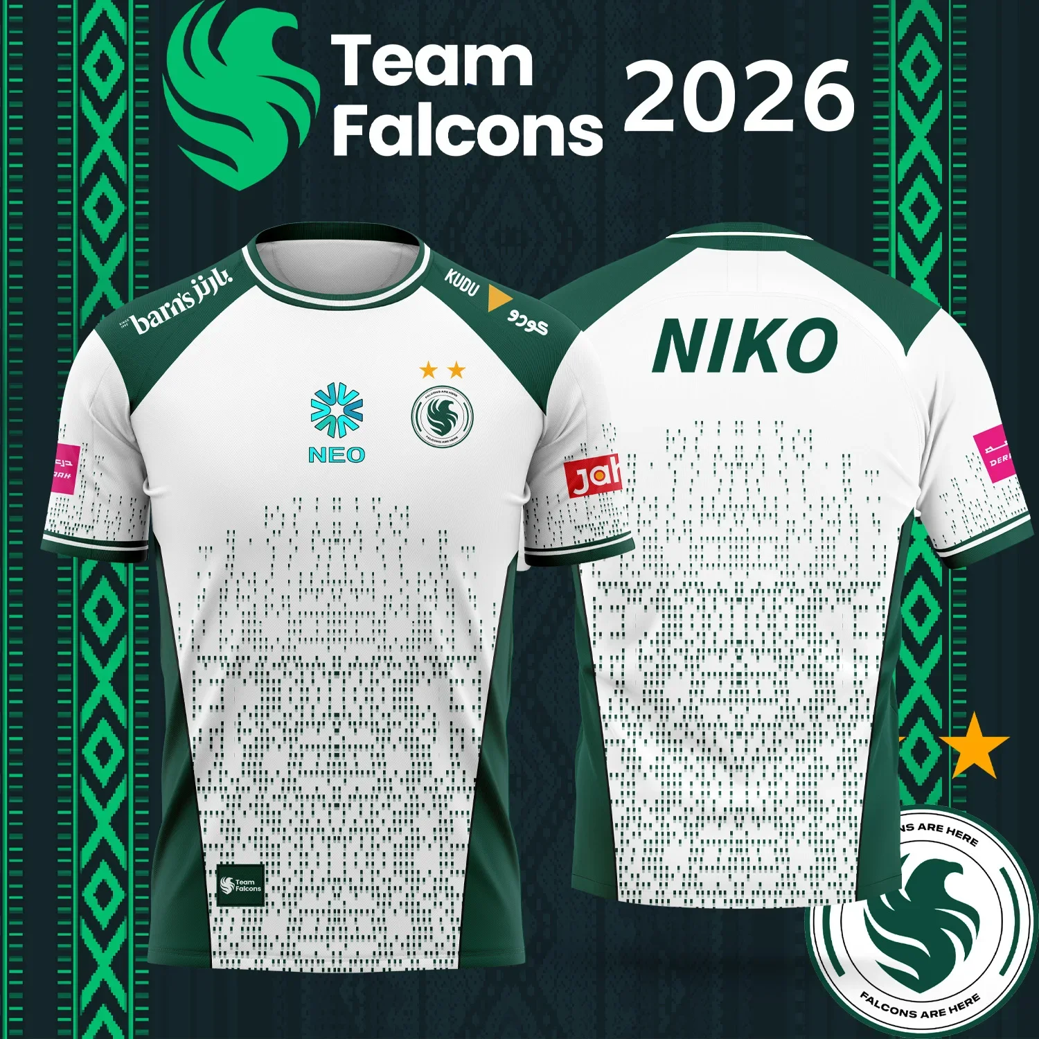 2026 New TEAM  Falcons   Espor - Esports Gaming Team reseña y precio