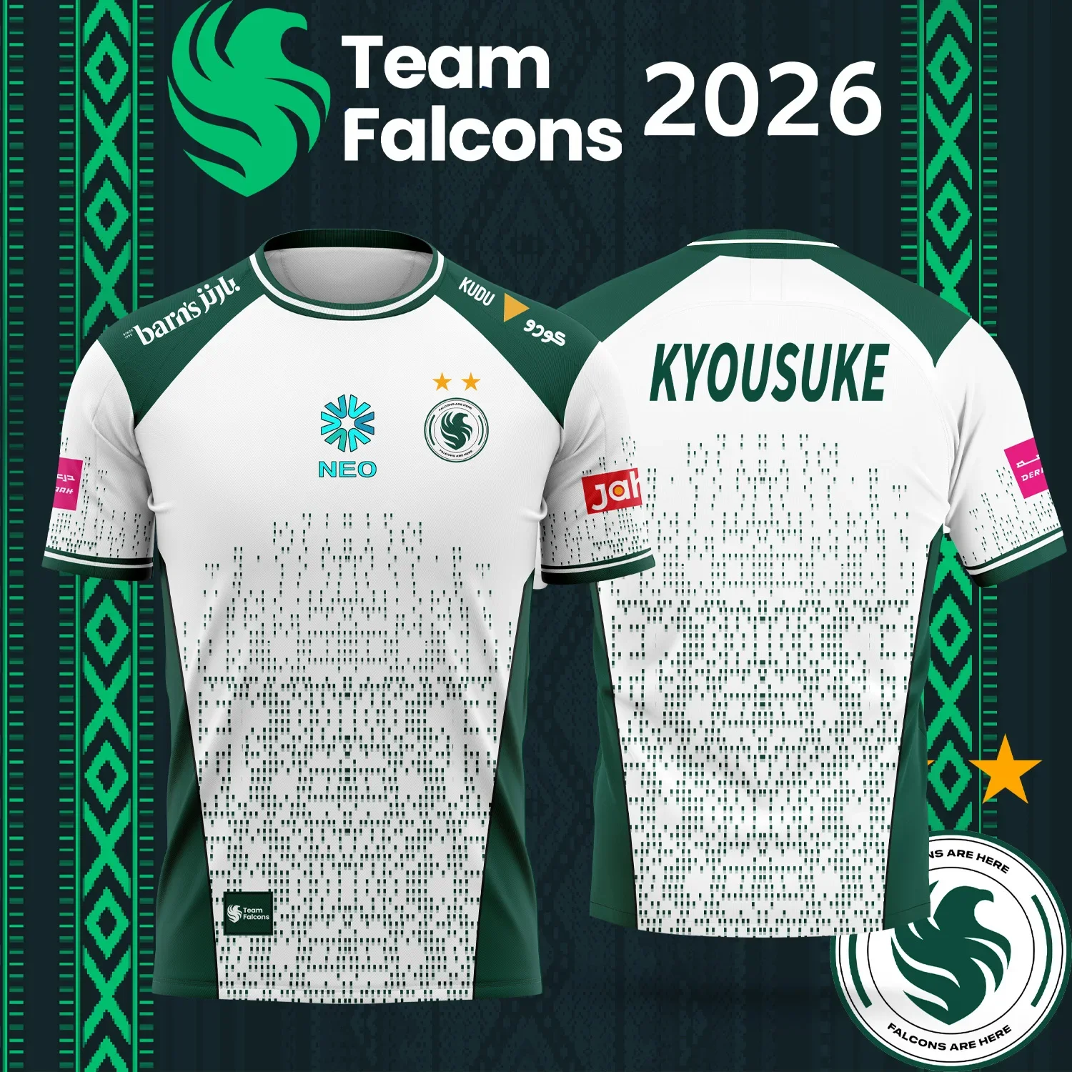2026 New TEAM  Falcons   Espor - Esports Gaming Team reseña y precio