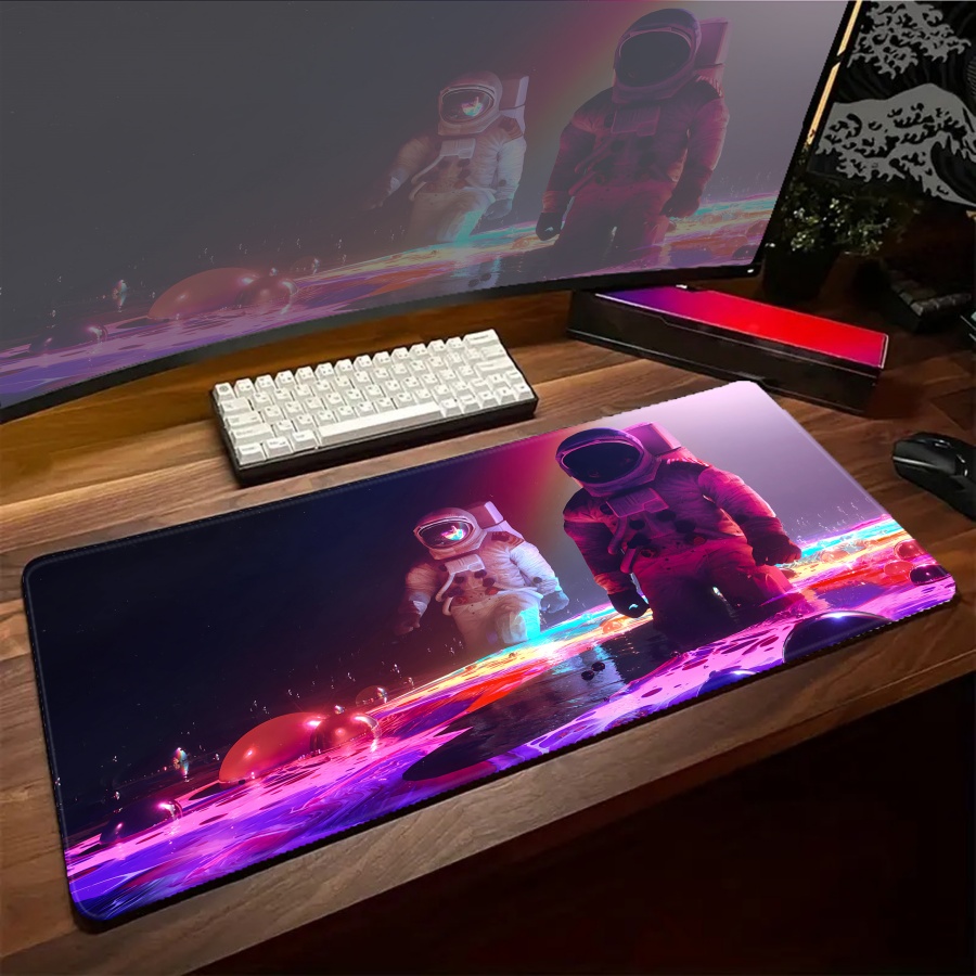Art Astronaut Mousepad Cute Bi - Esports Gaming Setup reseña y precio