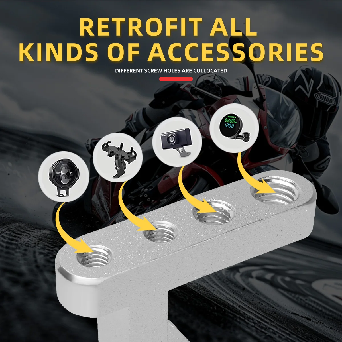 M5 M6 M8 Thread 4 Holes Motorc - Rebell Esports & Gaming Forum Wordpress Theme reseña y precio